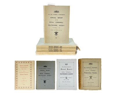 Lot 245 - Annual Report of the Royal Cornwall Polytechnic Society