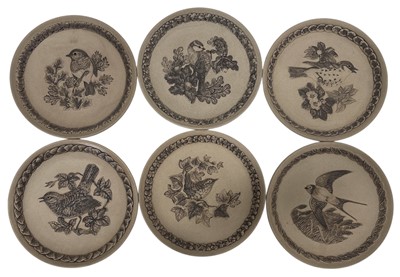 Lot 19 - Poole Pottery, six limited edition stoneware...