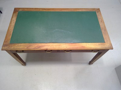 Lot 76 - A Mahogany Writing Table. The Table measures...