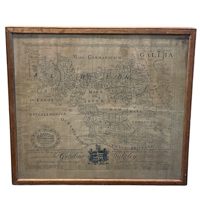 Lot 230 - A later copy of “Mappa Brittaniæ faciei Romanæ...