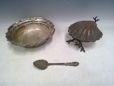 Lot 17 - A Hanart & Co Allahabad, Caviar Dish, an...