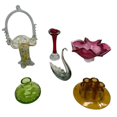 Lot 105 - A collection of Art Glass, including a Murano...