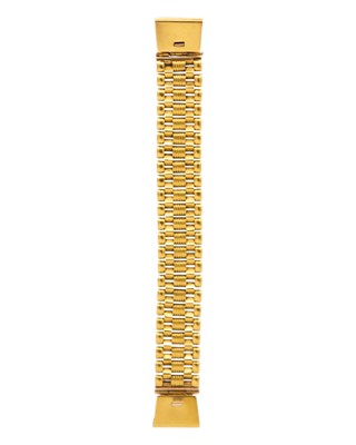 Lot 19 - A high-purity gold gentleman's bracelet.