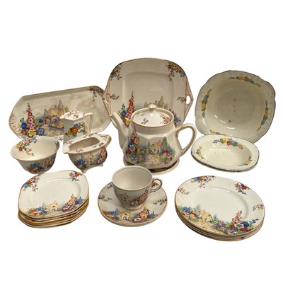 Lot 120 - A part Hampton Ivory Tea service. 24 pieces.