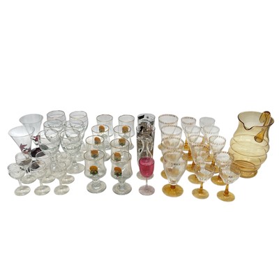 Lot 123 - A collection of Glasses including Irish coffee,...