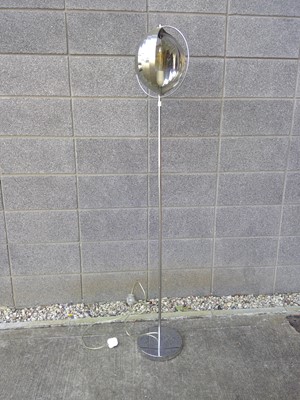 Lot 137 - A Modern Metal Floor Lamp. The Lamp is 165cm...