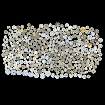 Lot 193 - A collection of wristwatch movements.