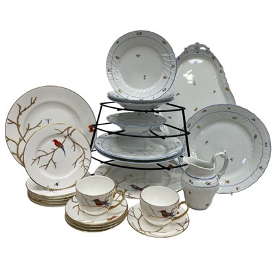 Lot 200 - Two-part Dinner services including William...