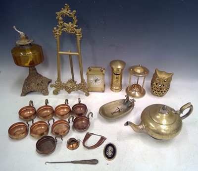 Lot 225 - Brass, Copper, Silver Plate and Pewter.