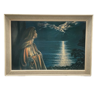 Lot 241 - A framed print by British artist Stephen...