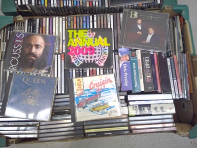 Lot 91 - Two Boxes of CDs, various Genres.