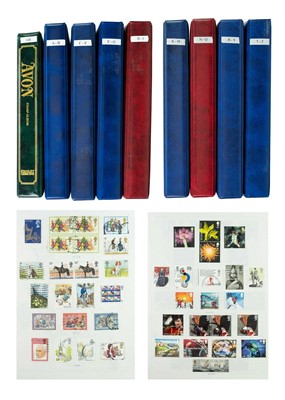 Lot 56 - GB and world collection in nine albums, nine...