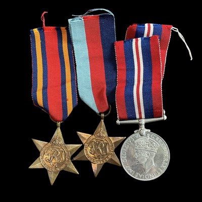 Lot 86 - A set of three medals, the Burma Star, 1939-45...