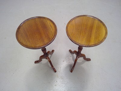 Lot 73 - Two Wine Tables. The Tables are 59cm tall and...