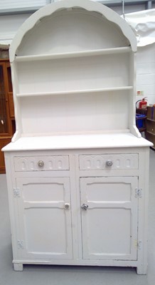 Lot 46 - A Painted Oak Dresser. The Dresser is 185cm...