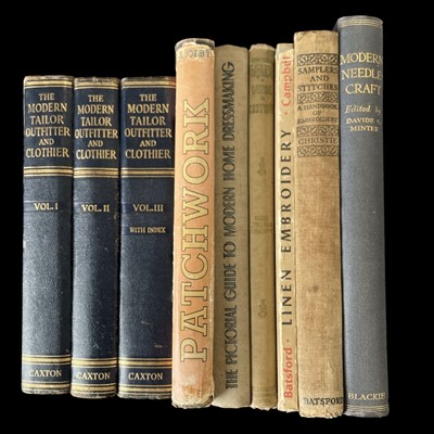 Lot 115 - A selection of books on needlecraft and...