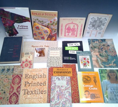 Lot 81 - Textile and Embroidery Books.