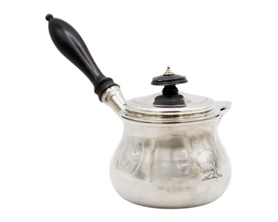 Lot 268 - A George IV silver rare large brandy warmer by Rebecca Eames & Edward Bernard.