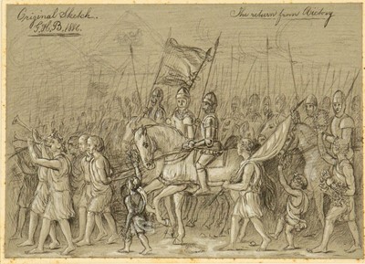 Lot 341 - 19th Century Military Scene