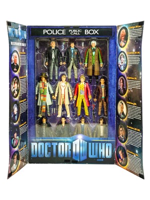 Lot 271 - Dr Who - The eleven doctors figure set.