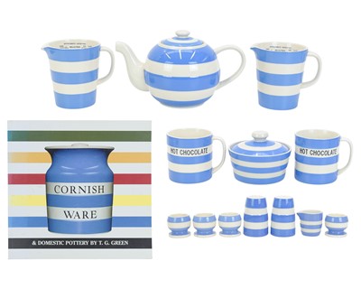 Lot 547 - A collection of Cornishware.