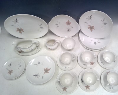 Lot 157 - A Royal Doulton, " Tumbling Leaves " part...