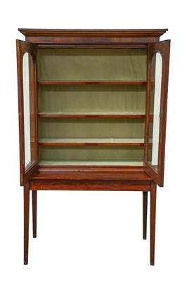 Lot 859 - A Victorian mahogany bookcase top.