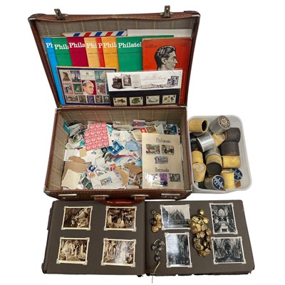 Lot 167 - Ephemera, including Stamps, a Photo Album of...