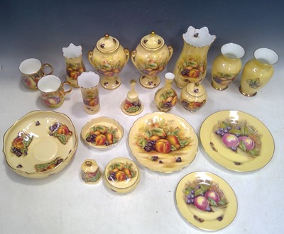 Lot 182 - A Nice Selection of Aynsley " Orchard Gold "...