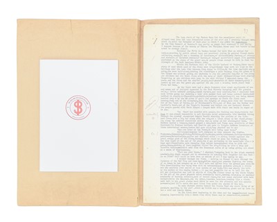 Lot 623 - Sven BERLIN (1911-1999)