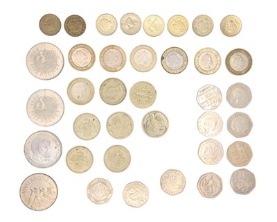 Lot 191 - A GB collection of special issue £5, £2, £1 and 50p coins.