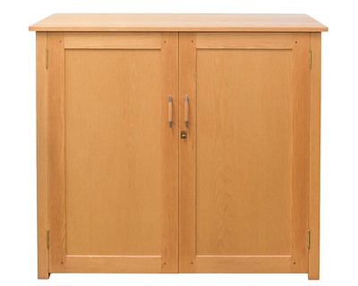 Lot 708 - An American ash side cabinet, by Peter Marshall design.