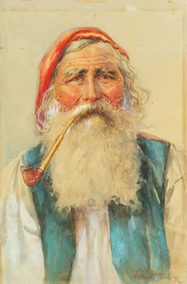 Lot 70 - Fisherman with Pipe