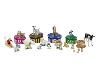 Lot 526 - A Beswick model of a Friesian calf.