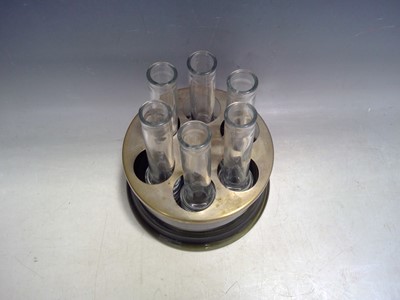 Lot 216 - Six Limoncello Glasses in a Smoked Glass...
