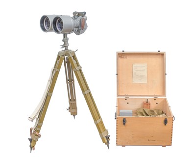 Lot 197 - A pair of Russian Helios PNB-2 military observation binoculars.