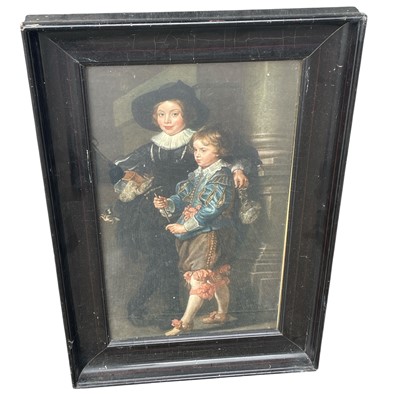 Lot 231 - Rubens "The Sons of the Painter" framed print....