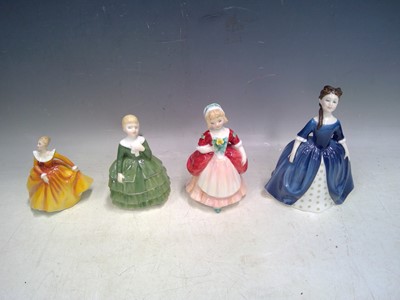 Lot 16 - Four Royal Doulton Miniature Figures. "...