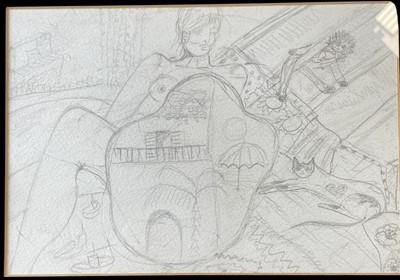 Lot 97 - PONCKLE (1934-2012), Ponckle with Claude,...
