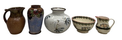 Lot 41 - A Royal Doulton stoneware vase numbered X8742Y...