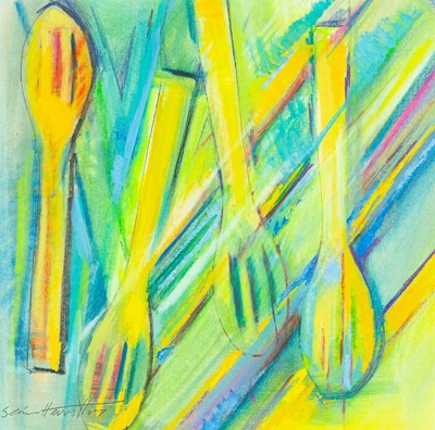 Lot 106 - Sean HEWITT (1958), Abstract Utensils, Mixed...