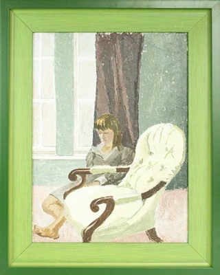 Lot 110 - Molly BULLOCK (1917), Nichola's chair, Oil on...