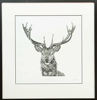 Lot 113 - Jon TREMAINE (XX-XXI), Red Deer Stag, Limited...