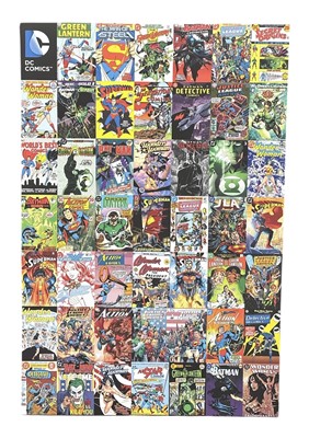 Lot 158 - A DC Comics canvas print, 90cm x 60cm.