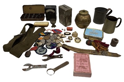 Lot 165 - A British Empire Exhibition 1924 brass...