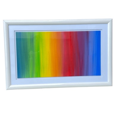 Lot 39 - An Abstract acrylic on Canvas. 109 x 69cm...