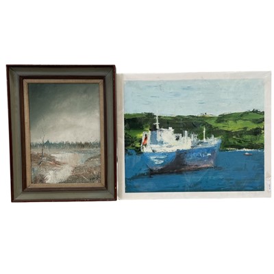 Lot 63 - Patrick SHIRVINGTON (1952) Blue Reflections...