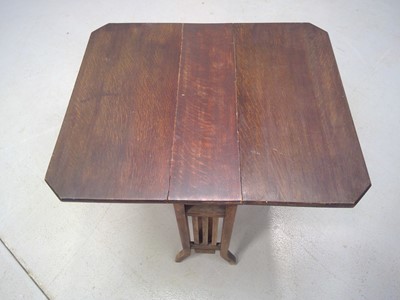 Lot 71 - An Oak Sutherland Table. The Table is 66cm...