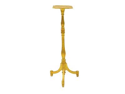 Lot 931 - A pair of giltwood torcheres.