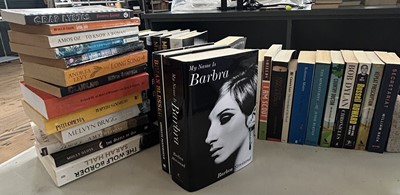 Lot 115 - Thirty six books, mostly biographical and non...
